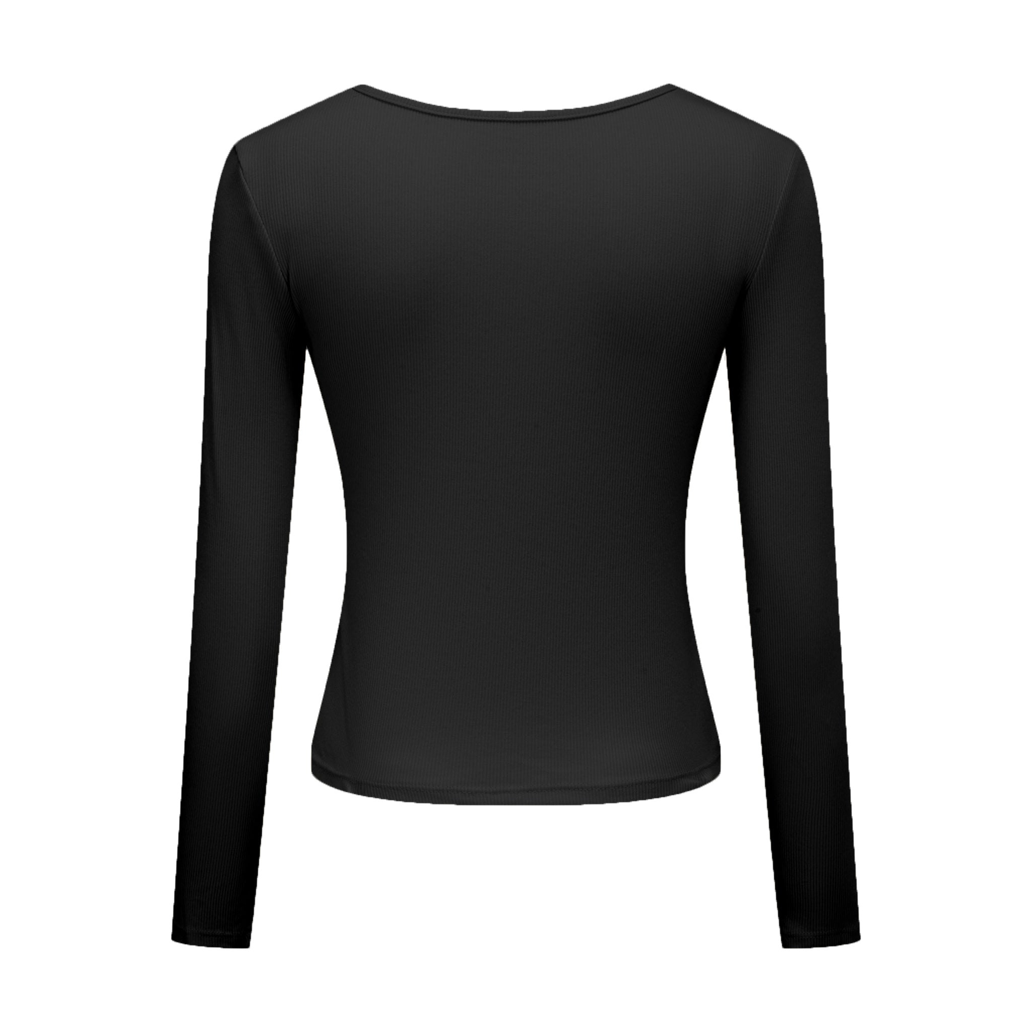 The Contour Cutout Long Sleeve – Sculpted Essential | Merra Muse
