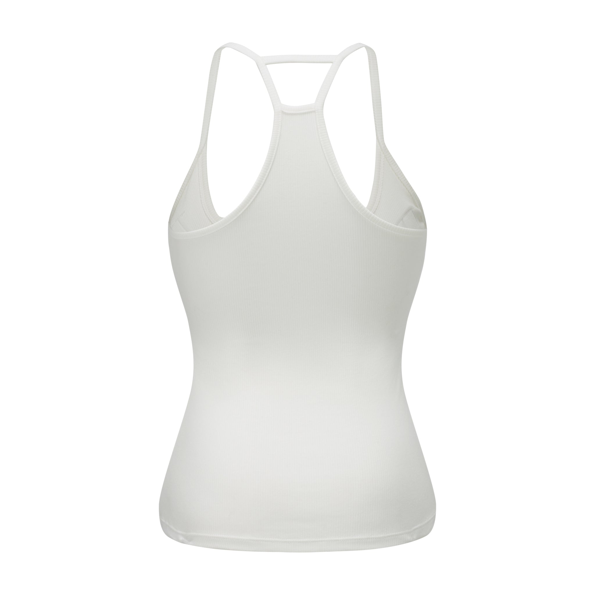 Ribbed Padded Camisole-Contoured back