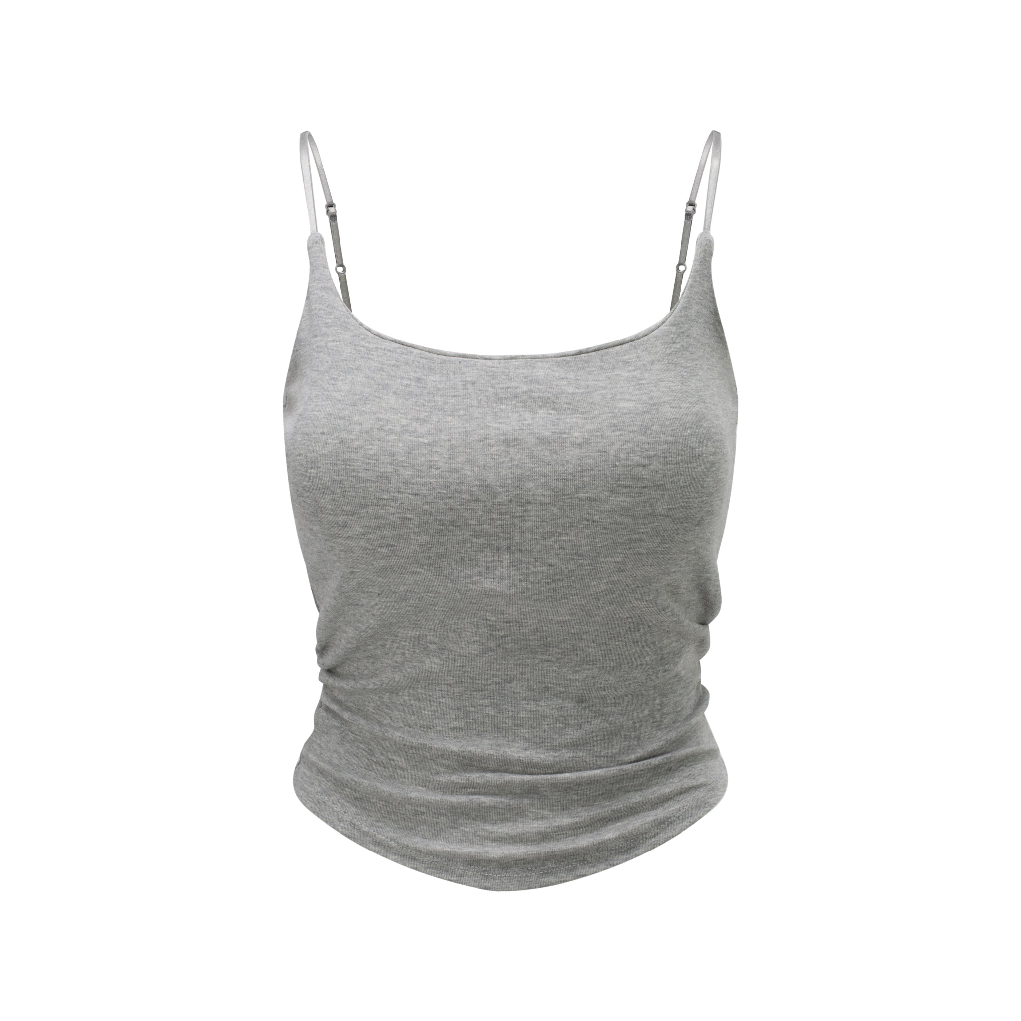 Sculpted Waist Ribbed Padded Camisole