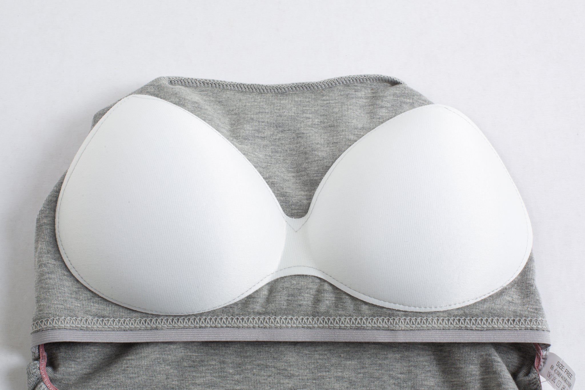 Sculpted Waist Ribbed Padded Camisole