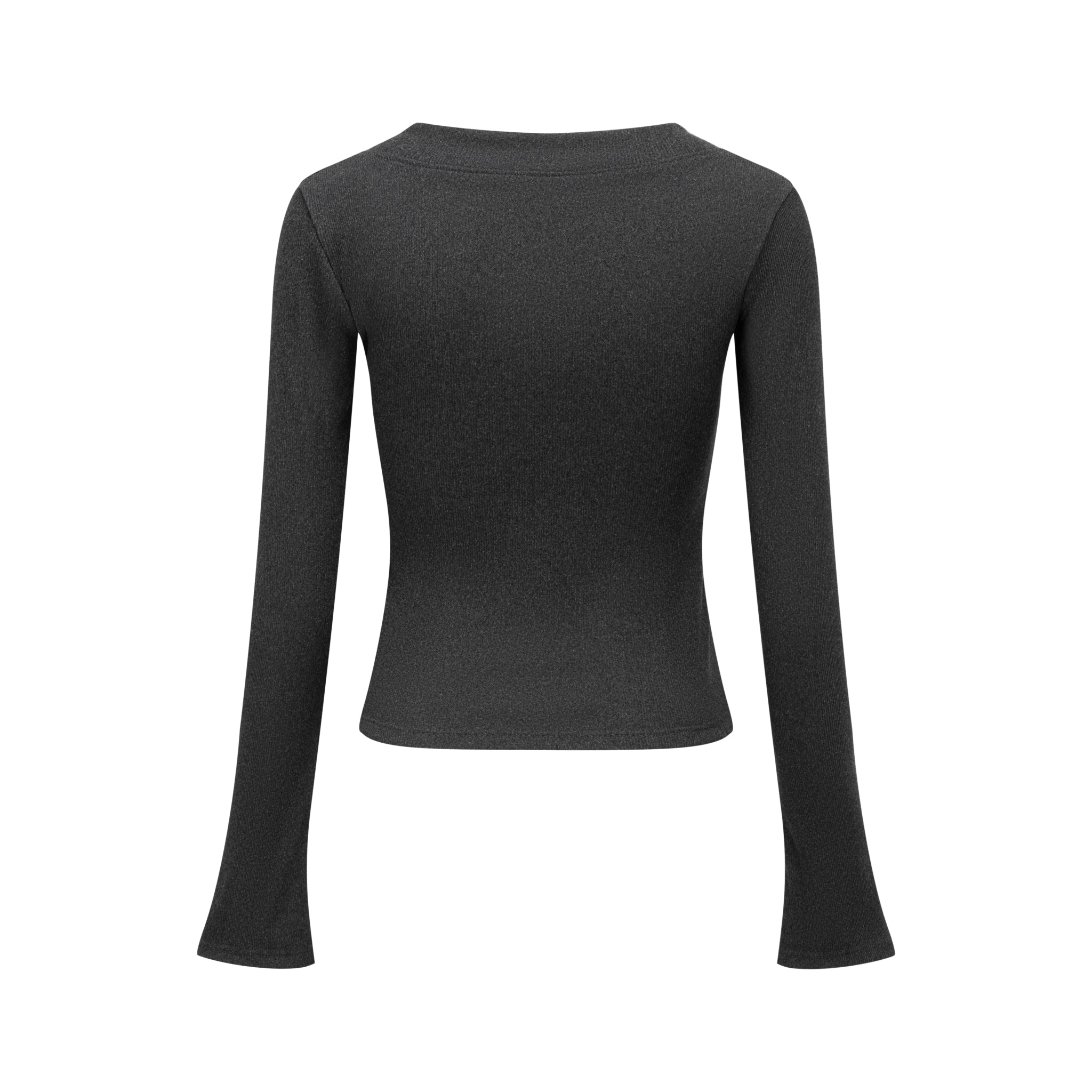 Contour V-Neck Long Sleeve Top