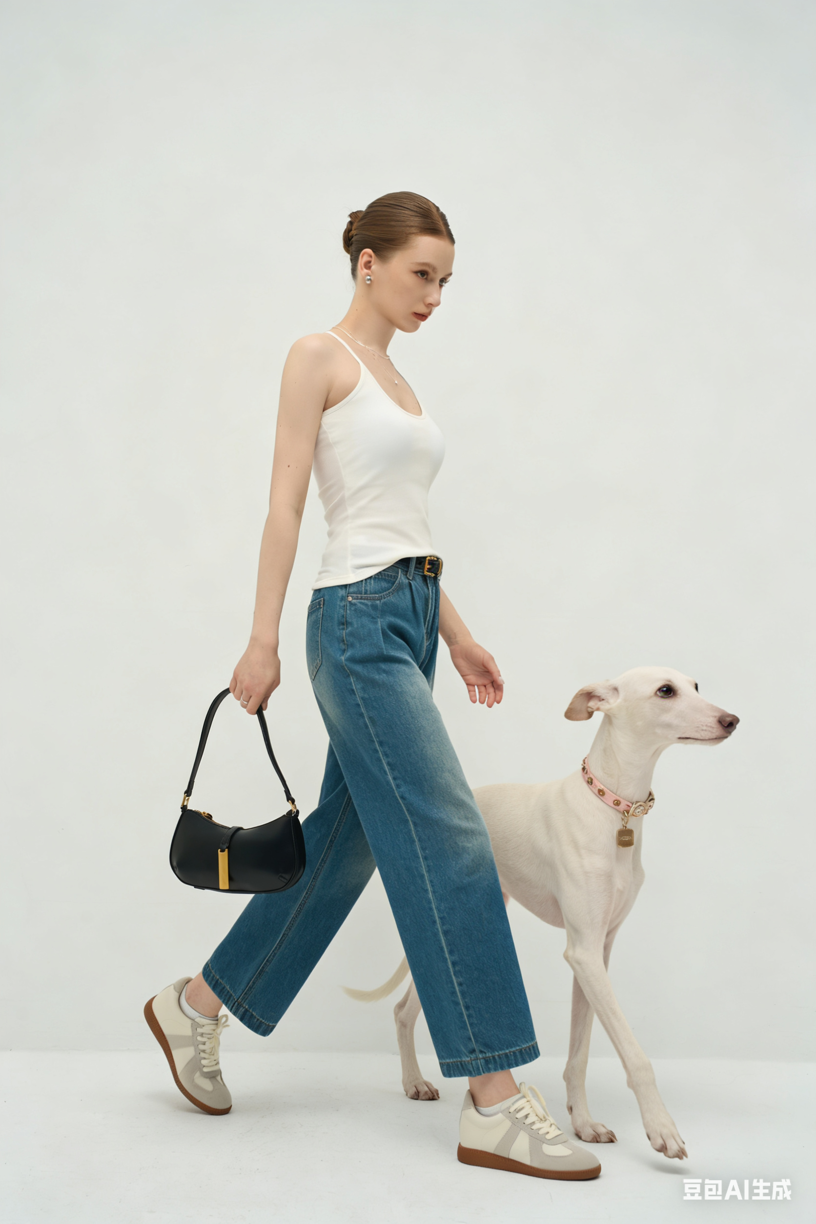 Ribbed Padded Camisole-Contoured back